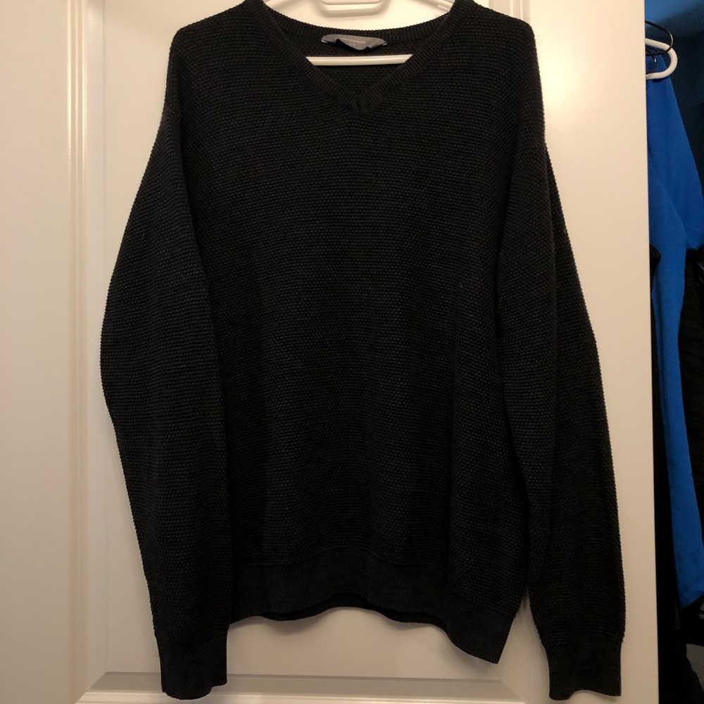 Men’s Charcoal LG Denver Hayes Sweater - Picture 1 of 4